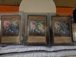 Yugioh Justice Hunters - K9-17 IZUNA - JUSH-EN031 Ultra Rare 1 Edition NM x3 - Image 1