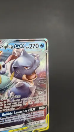 Pokemon TCG Blastoise and Piplup GX Tag Team 38/236 Cosmic Eclipse Basic Mint - Image 2