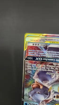Pokemon TCG Blastoise and Piplup GX Tag Team 38/236 Cosmic Eclipse Basic Mint - Image 4