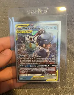 Pokemon TCG Blastoise and Piplup GX Tag Team 38/236 Cosmic Eclipse - Image 1