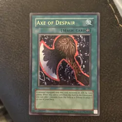 Yugioh - Axe of Despair - MRL-002 - Ultra Rare - LP - Image 1