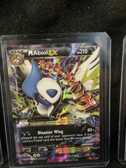 M Absol EX XY63 Holo Promo Japanese Text Pokemon Card NM + Charizard Charmeleon - Image 2