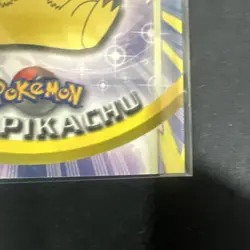 Pokemon 1999 Topps Pokemon TV Animation Edition Series 1 #25 Pikachu Card TCCCX - Image 4