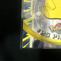 Pokemon 1999 Topps Pokemon TV Animation Edition Series 1 #25 Pikachu Card TCCCX - Image 5