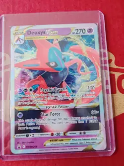 Pokemon Card - Deoxys VSTAR SWSH268 - Promo Fresh From The Box - Image 1