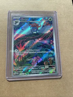 Pokemon TCG Gloom Obsidian Flames Illustration Rare Card 198/197 NM/M - Image 1