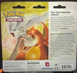 Pokemon TCG Sun & Moon Unbroken Bonds 3-Pack Blister 10 Cards/Pack Typhlosion - Image 2