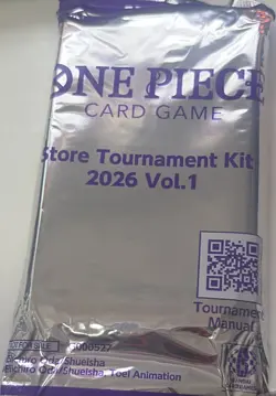 One Piece Card Game Store Tournament Kit 2026 Vol.1 Tournament Pack - Image 1