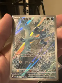 Articuno Illustration Rare 161/159 Journey Together Pokemon TCG Card Near Mint - Image 1