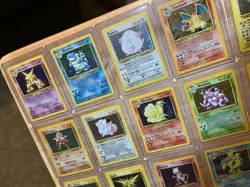 NM Near COMPLETE Base Set Pokemon Cards 96/102. WOTC 1999. Unlimited ALL HOLOS - Image 3