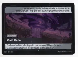 Riftbound League Of Legends Origins Foil Card OGN 296 Void Cave - Image 1