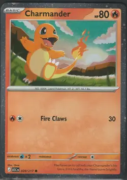 Charmander - (Cosmos Holo) Holo Common Miscellaneous Cards & Products 020/217 NM - Image 1