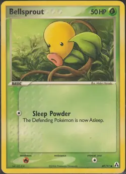 Bellsprout 49/92 Legend Maker Regular - Pokemon Card - Image 1