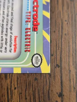 Electrode #101 Topps Blue Logo Trading Cards Series 2 Pokemon Non-Holo - Image 2