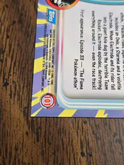 Electrode #101 Topps Blue Logo Trading Cards Series 2 Pokemon Non-Holo - Image 3