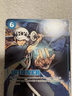 One Piece Card Game - Trafalgar Law P-009 (Winner Tournament Pack Vol. 1) EN NM - Image 2