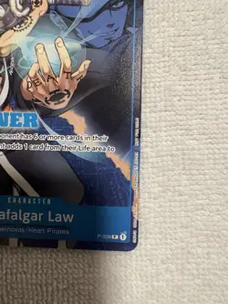 One Piece Card Game - Trafalgar Law P-009 (Winner Tournament Pack Vol. 1) EN NM - Image 4