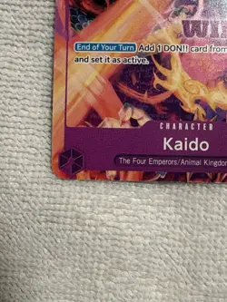 Kaido - P-010 (Winner Pack Vol. 1) P-010 One Piece Promotion Cards Regular NM - Image 2