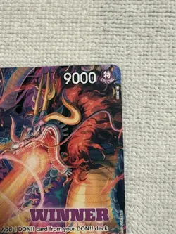 Kaido - P-010 (Winner Pack Vol. 1) P-010 One Piece Promotion Cards Regular NM - Image 4