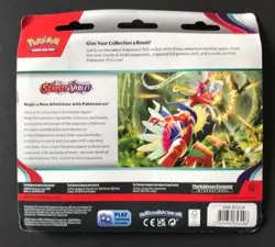 Arcanine Scarlet & Violet Base Triple Blister Pokemon Cards 3 X Booster Pack NEW - Image 2