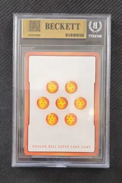 Energy Marker E-73 Silver Bulma Manga Booster 02 Dragon Ball Card BGS 10 - Image 2