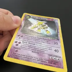 Pokemon Card Dark Alakazam Holo 1/82 Team Rocket ITA Italiano Played PL - Image 4