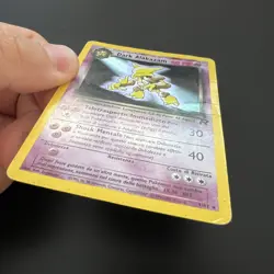 Pokemon Card Dark Alakazam Holo 1/82 Team Rocket ITA Italiano Played PL - Image 5
