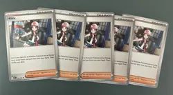 Pokemon Card Lot Of 5 Hilda 084/086 WHT 4x Playset+ NM - Image 1