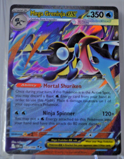 Mega Greninja ex 022/086 Double Rare - Chaos Rising - English Pokemon TCG Card - Image 1