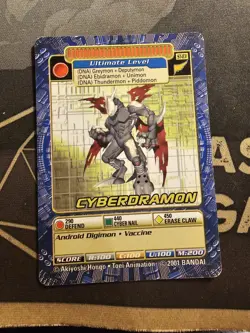 CYBERDRAMON - ST-83 - DIGIMON - TCG - BANDAI - CARD DIGI BATTLE - LP - Image 1