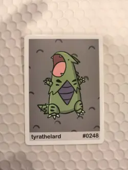 pookiemoot pokemon parody card TYRATHELARD tyranitar #0248 - Image 1