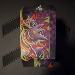 Pokemon TCG Mega Moonlit Tin Mega Gengar ex Promo English 10 Cards Box Age 6+ - Image 3