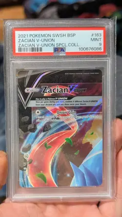 2021 Pokemon Card Zacian V-Union SWSH BSP PSA 10 (3) And 9 Sequential Set - Image 5