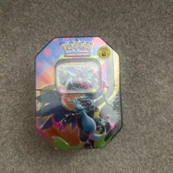 Pokemon Mega Charizard X Tin Kit Promo Card English 2026 Sealed - Image 1