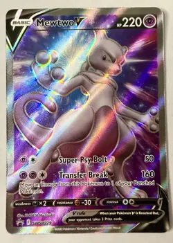 Mewtwo V SWSH229 SWSH: Sword & Shield Promo Cards Holo - Image 1