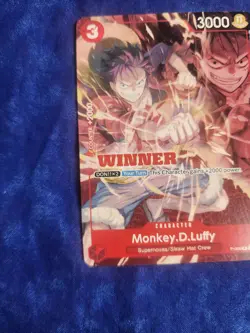 Monkey D Luffy - P-006 Winner Pack Vol. 1 Promo Prize One Piece Card Eng - Image 5
