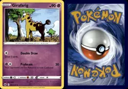 GIRAFARIG 061/159 Pokemon Card Crown Zenith Near Mint - Image 3