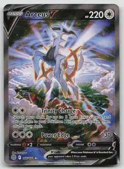 Arceus V (Alternate Full Art) 166/172 Brilliant Stars - Pokemon Card - NM - Image 1