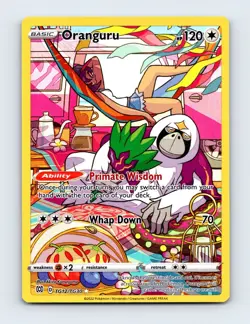 NM Oranguru TG12/TG30 Brilliant Stars Trainer Gallery Ultra Rare Pokemon Card - Image 1