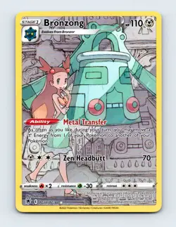 NM Bronzong TG11/TG30 Astral Radiance Trainer Gallery Ultra Rare Pokemon Card - Image 1