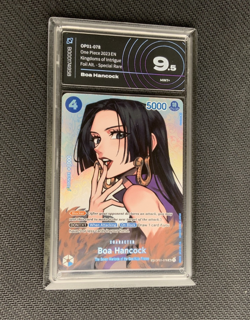 One Piece Boa Hancock OP01-078 SR SP Kingdoms of Intrigue Card AiGrading 9.5 ENG - Image 1