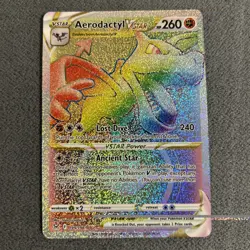 Aerodactyl VSTAR 199/196 - Lost Origin Rainbow Rare - Pokemon TCG - Mint - Image 1