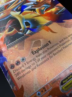 Pokemon TCG: Mega Charizard Y ex #30 ME: Mega Evolution Black Star Promo NM - Image 4