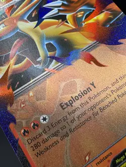 Pokemon TCG: Mega Charizard Y ex #30 ME: Mega Evolution Black Star Promo NM - Image 5