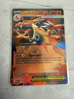 Mega Charizard Y EX Black Star Promo (MEP 030) Pokemon Mega Evolution (30) - Image 1
