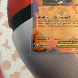 Mega Charizard Y EX Black Star Promo (MEP 030) Pokemon Mega Evolution (30) - Image 2