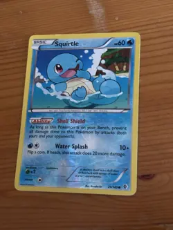 Pokemon TCG Squirtle Card 29/149 Boundaries Crossed Reverse Holo - Image 1