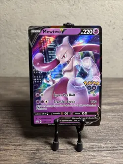 Mewtwo V SWSH223 SWSH: Sword & Shield Promo Cards Holo-Fast Shipping-NM!! - Image 1