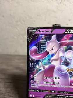 Mewtwo V SWSH223 SWSH: Sword & Shield Promo Cards Holo-Fast Shipping-NM!! - Image 2