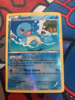 Squirtle (Reverse Holo) Boundaries Crossed 29/149 Pokemon Card LP - Image 1